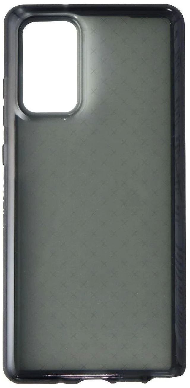 Alt view image 2 of 3 - Tech21 Evo Check Series Gel Case for Samsung Galaxy Note20 - Smokey Black