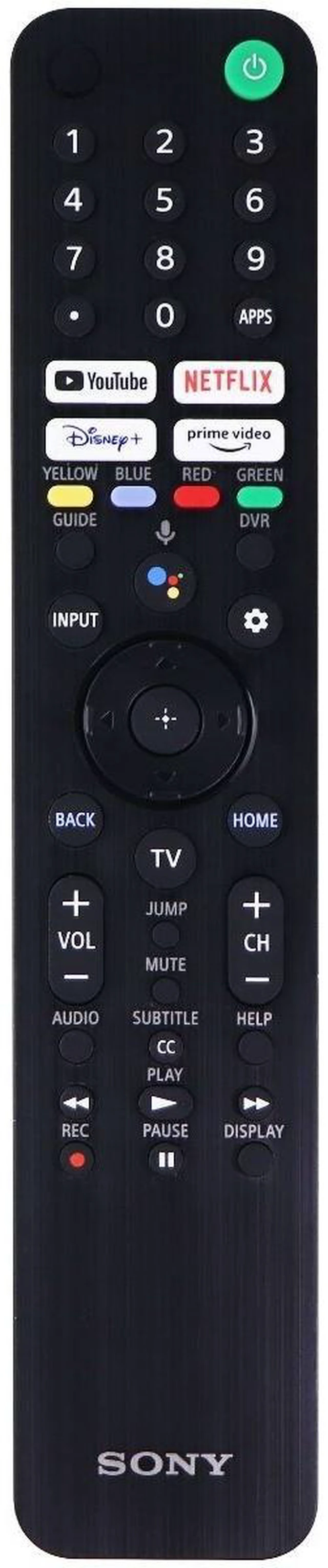 Main image of Sony Remote Control (RMF-TX520U) with Microphone for Sony TVs - Black GRADE A