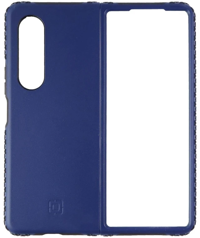 Alt view image 2 of 3 - Incipio Grip Series Case for Samsung Galaxy Z Fold3 5G - Midnight Navy Blue