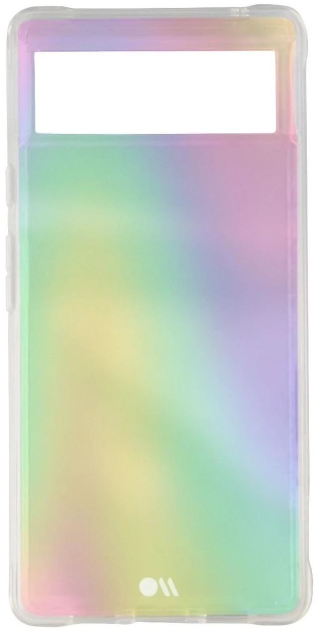 Alt view image 3 of 9 - Case-Mate Soap Bubble Series Designer Case for Google Pixel 6 - Soap Bubble