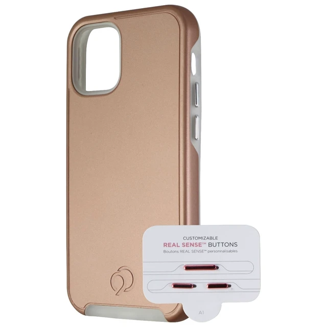Main image of Nimbus9 Cirrus 2 Series Case for Apple iPhone 12 mini - Rose Clear