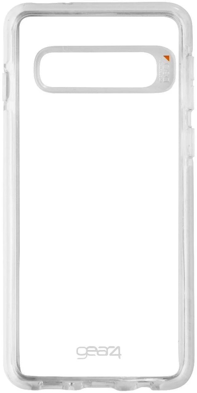 Alt view image 2 of 3 - ZAGG Piccadilly Series Hard Case for Samsung Galaxy S10 - Clear/White