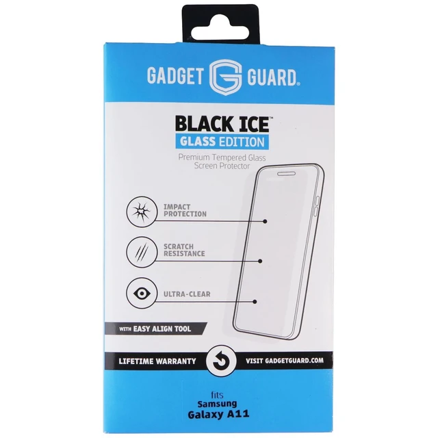 Main image of Gadget Guard Black Ice Edition Tempered Glass for Samsung Galaxy A11 - Clear