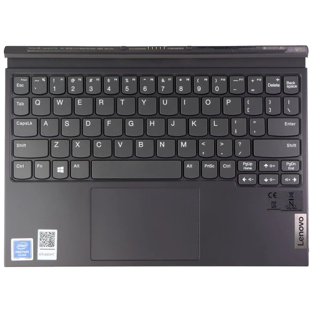 Alt view image 2 of 3 - Lenovo OEM Keyboard Attachment for IdeaPad Duet 3i (10.3) - Gray