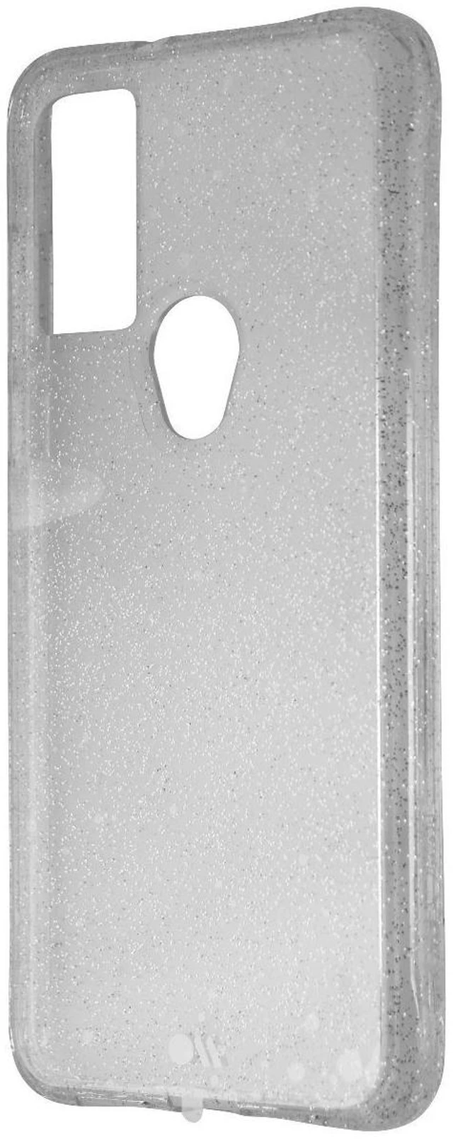 Main image of Case-Mate Sheer Crystal Series Case for Motorola Moto G Pure - Clear/Glitter