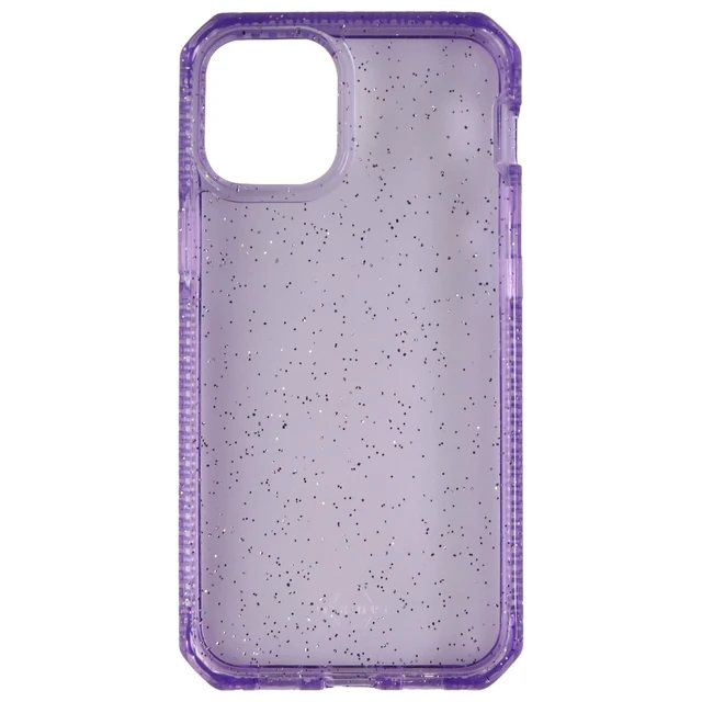 Alt view image 2 of 4 - ITSKINS Hybrid Spark Protective Case for Apple iPhone 12 Mini - Light Purple
