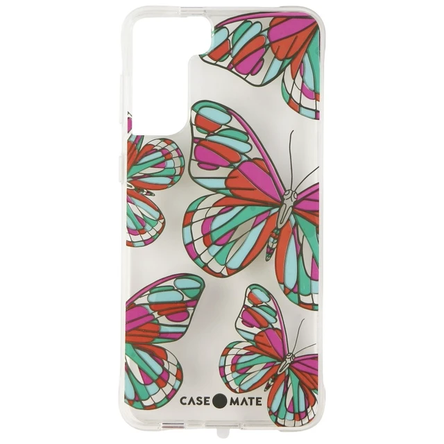 Alt view image 2 of 3 - Case-Mate Prints Hardshell Case for Samsung Galaxy S21+ (Plus) 5G - Butterflies