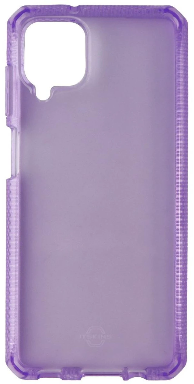 Alt view image 2 of 3 - ITSKINS - Spectrum Clear - Designed for Samsung Galaxy A12 - Purple