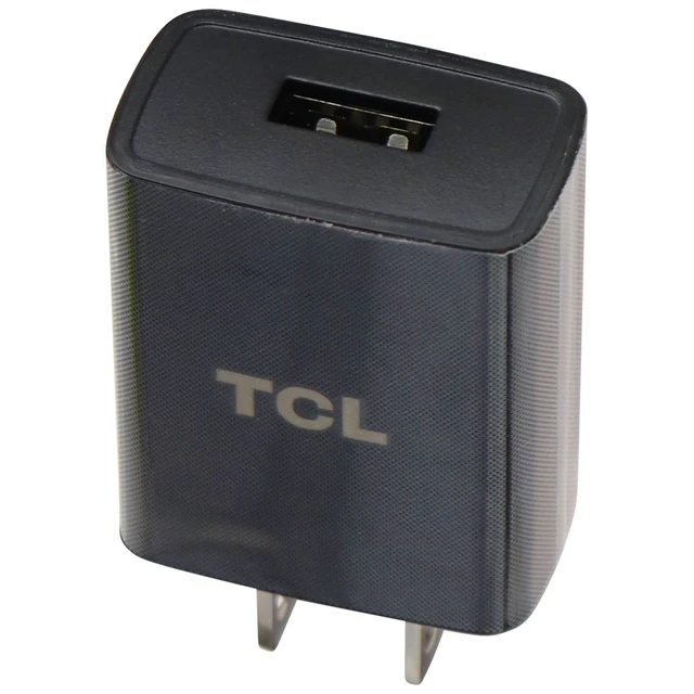 Main image of TCL (5V/1A) Single USB Port Wall Charger Travel Adapter - Black (UC11US)