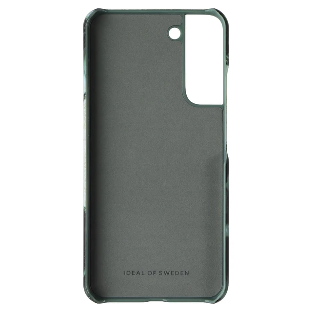 Alt view image 3 of 3 - iDeal of Sweden Printed Case for Samsung Galaxy (S22+) - Golden Olive Marble