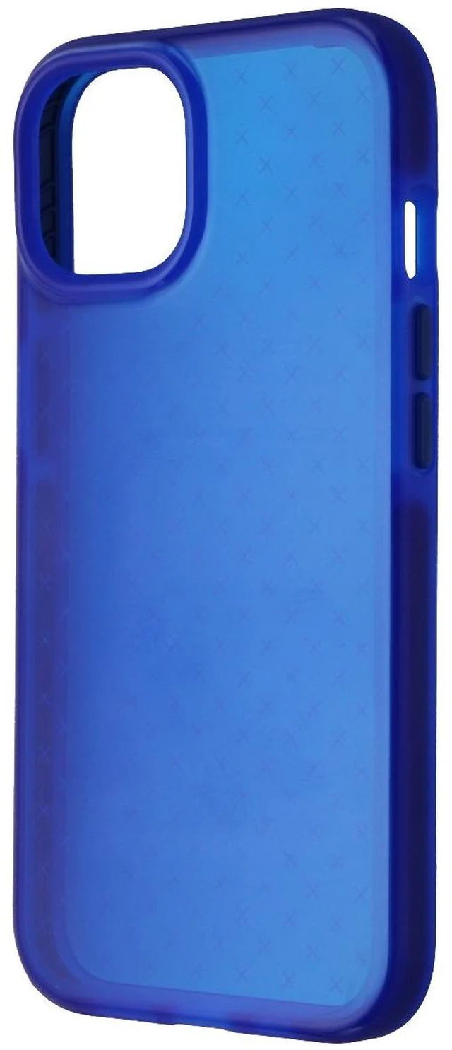 Main image of Tech21 Evo Check Series Flexible Gel Case for Apple iPhone 14 - Blue