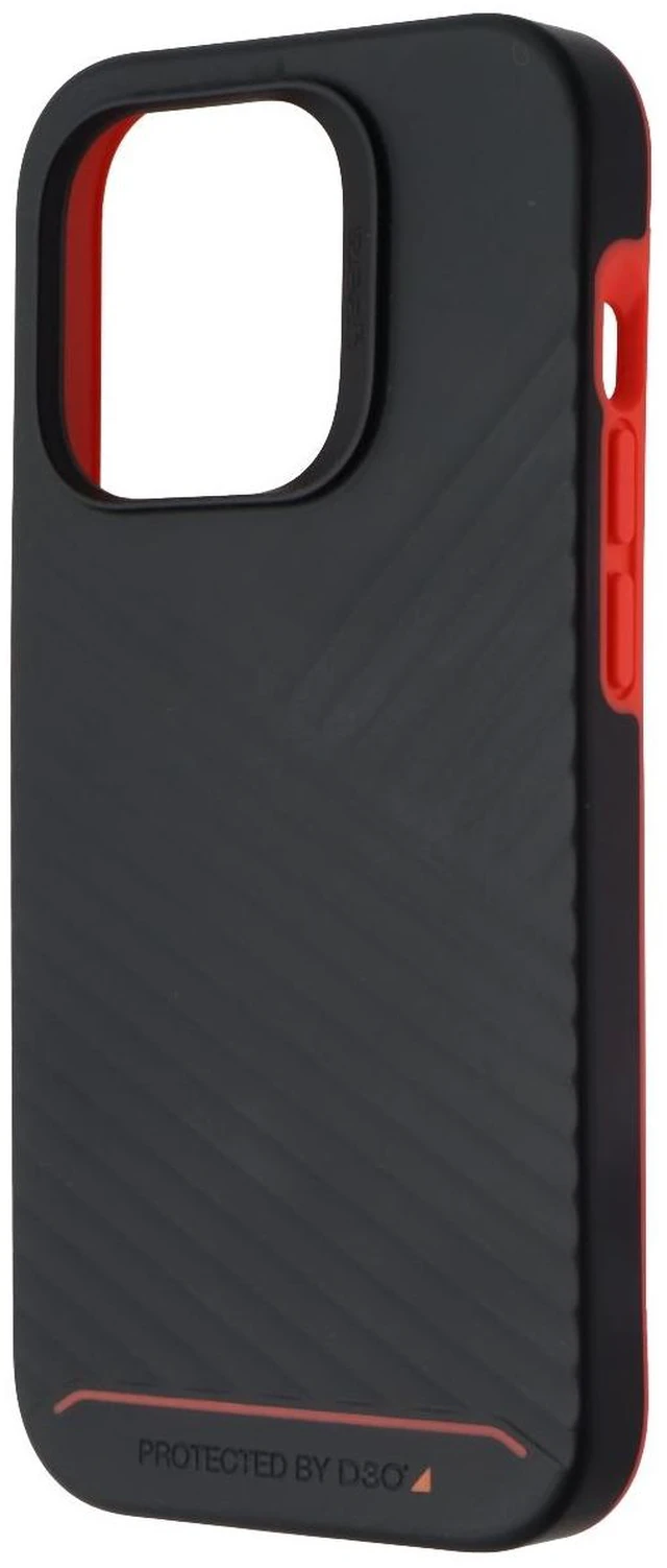 Main image of ZAGG Gear4 Battersea Snap Series Case for Apple iPhone 14 Pro - Black/Red