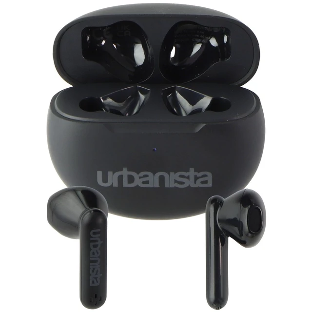 Alt view image 3 of 5 - Urbanista Austin True Wireless Earbuds with Built-In Microphone - Midnight Black