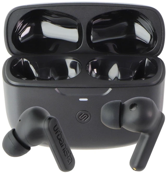 Alt view image 3 of 5 - Urbanista Atlanta Active Noise Cancelling True Wireless Earbuds - Midnight Black