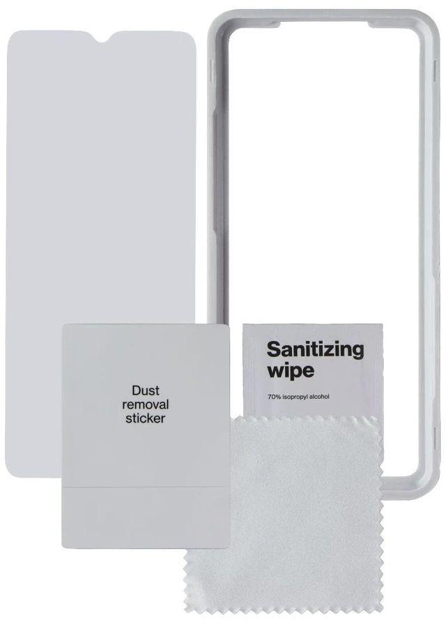 Alt view image 3 of 6 - Verizon Glass Screen Protector for Samsung Galaxy A02s - Clear