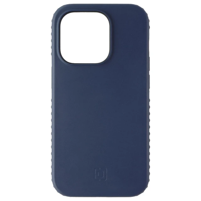 Alt view image 2 of 3 - Incipio Grip Case for MagSafe for iPhone 14 Pro - Midnight Navy/Inkwell Blue