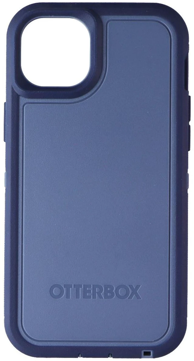 Alt view image 3 of 3 - OtterBox Defender Pro XT Case for MagSafe for iPhone 15 Plus/14 Plus -Blue Jeans