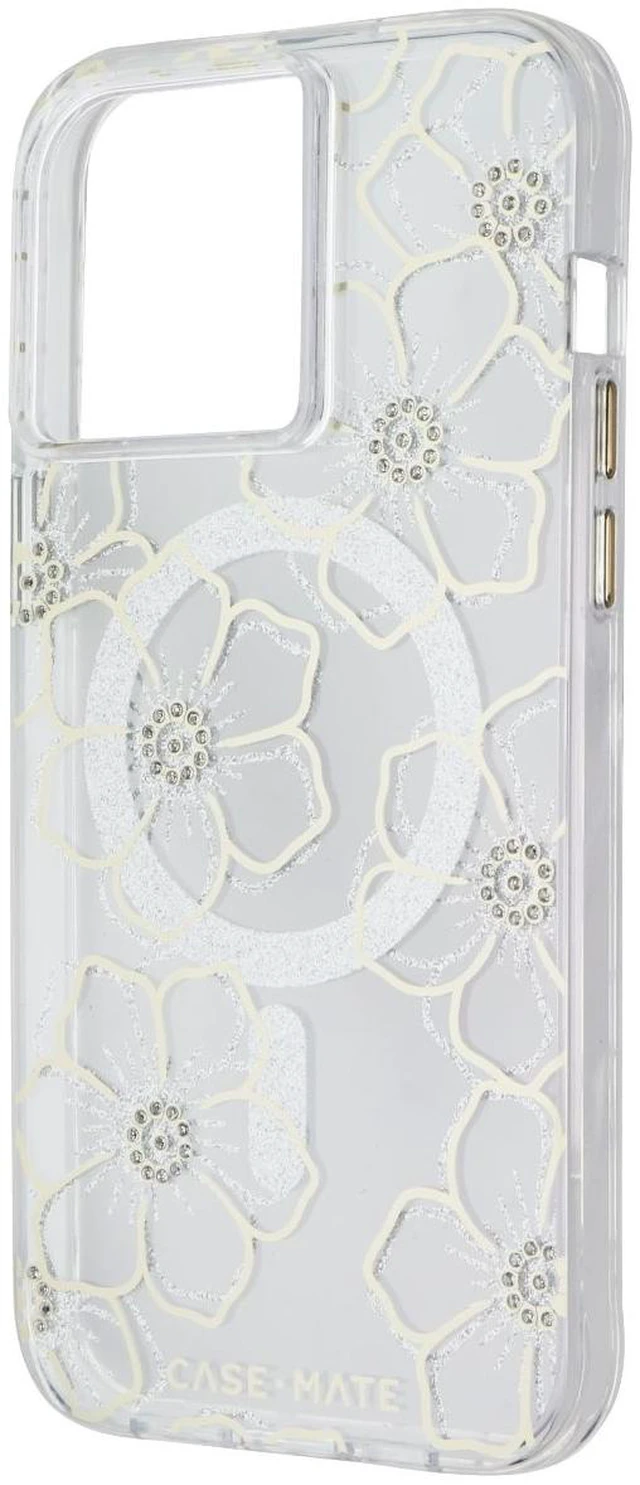 Main image of Case-Mate Tough Clear Series Case for iPhone 15 Pro Max - Floral Gems