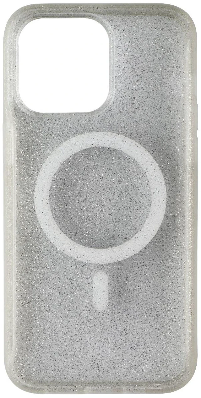 Alt view image 2 of 3 - Incipio AeroGrip Case for MagSafe for Apple iPhone 15 Pro Max - Clear Glitter
