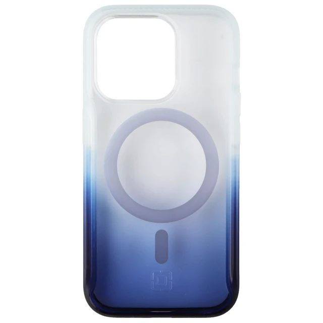 Alt view image 2 of 3 - Incipio AeroGrip Case for MagSafe for iPhone 15 Pro - Ombre Space Navy