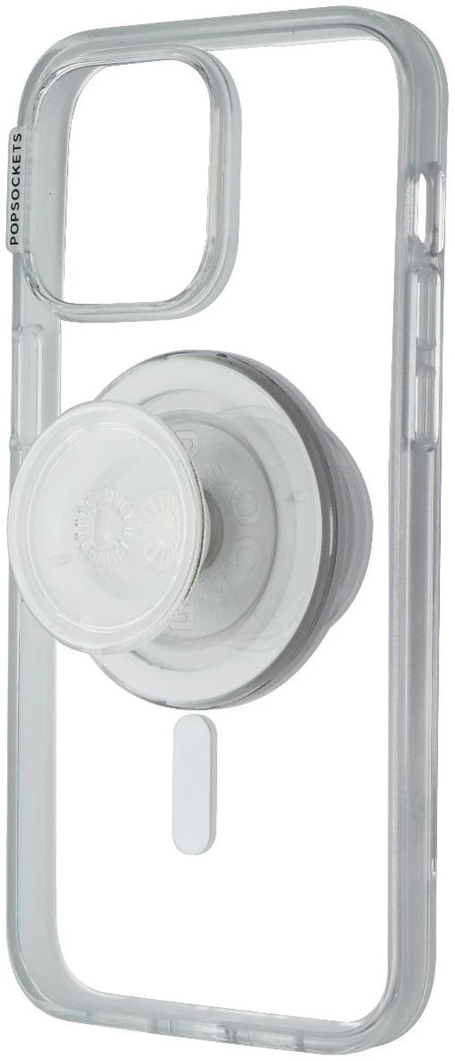 Main image of PopSockets PopCase for MagSafe for iPhone 15 Pro Max -Clear