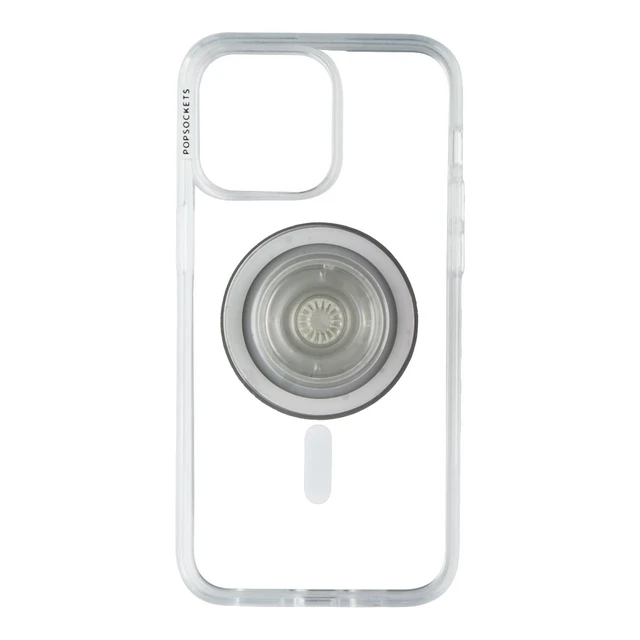 Alt view image 2 of 4 - PopSockets PopCase for MagSafe for iPhone 15 Pro Max -Clear