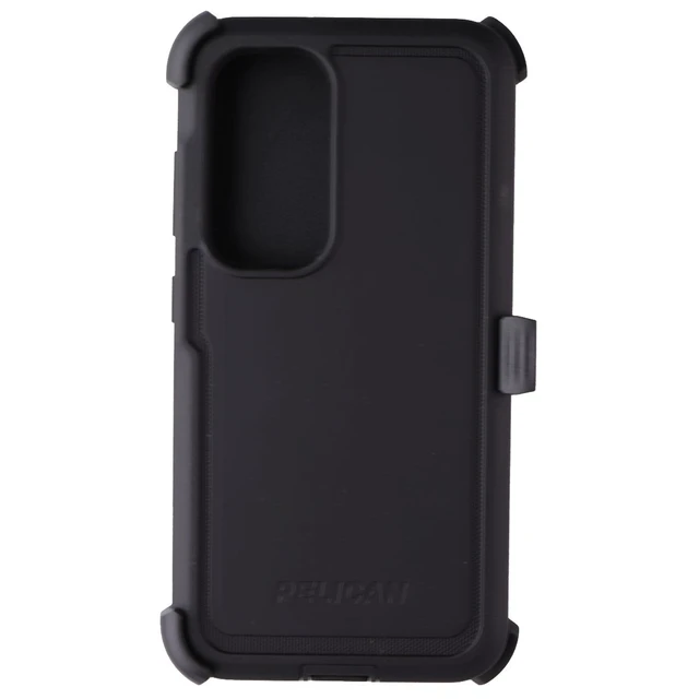 Alt view image 2 of 3 - Pelican Voyager Case and Belt Clip Holster for Samsung Galaxy S24 - Black