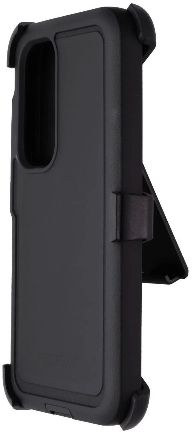 Main image of Pelican Voyager Case and Belt Clip Holster for Samsung Galaxy S24 - Black