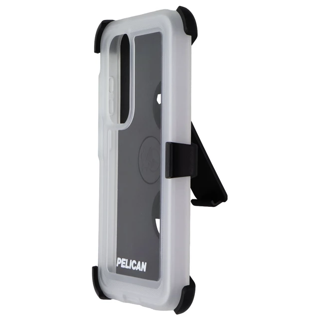 Main image of Pelican Voyager Case and Belt Clip Holster for Samsung Galaxy S24 - Clear