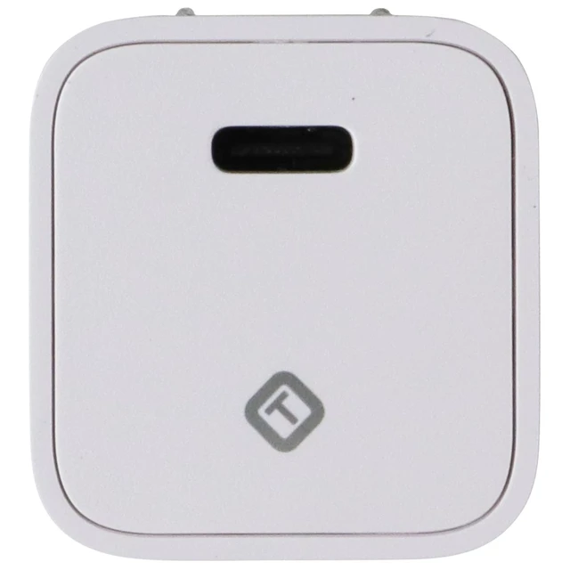 Alt view image 2 of 6 - TekYa 25W USB-C Wall Charger for Smartphones/Tablets - White (UNIACT20394)