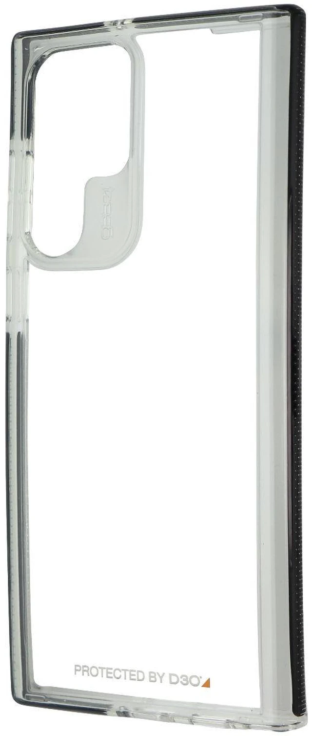 Main image of ZAGG Gear4 Santa Cruz Series Case for Samsung Galaxy S22 Ultra - Clear/Black