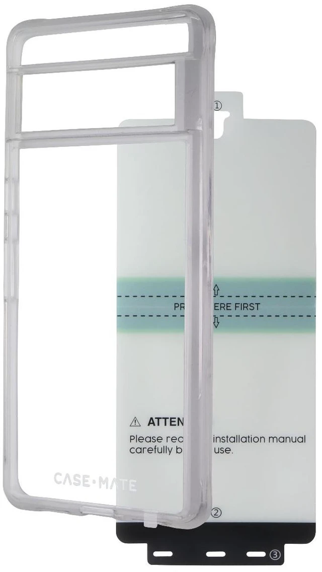 Main image of Case-Mate Tough Series Protection Pack for Google Pixel 7 Pro - Clear