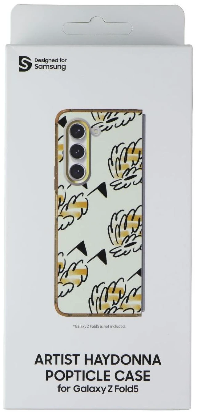 Main image of Samsung Artist Haydonna Popticle Case for Galaxy Z Fold5 - Yellow