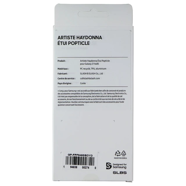 Alt view image 2 of 3 - Samsung Artist Haydonna Popticle Case for Galaxy Z Fold5 - Yellow