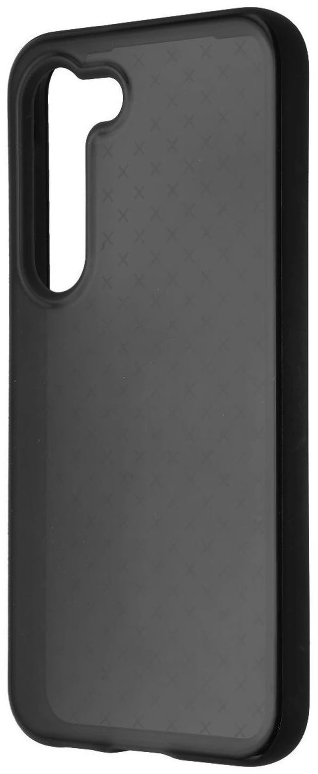 Main image of Tech21 Evo Check Flexible Gel Case for Samsung Galaxy S23 - Smoke/Black