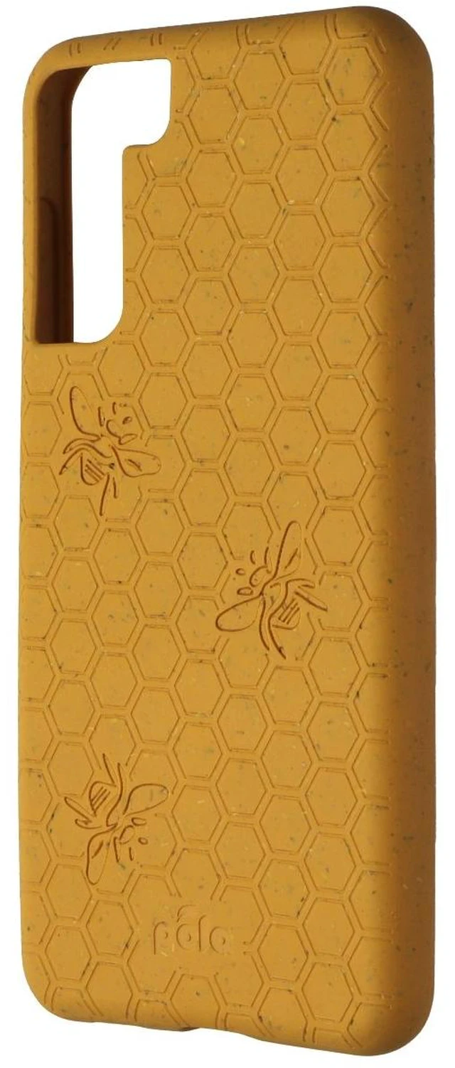 Main image of Pela Classic Series Flexible Case for Samsung Galaxy S21 - Honey Bee (Yellow)