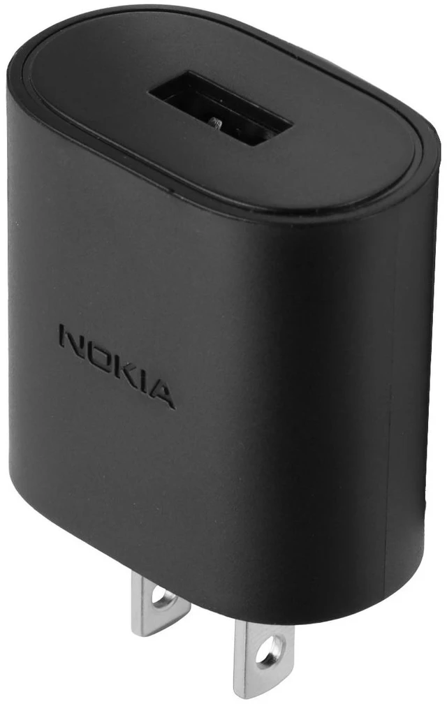 Main image of Nokia 10 Watt 5V/2A (USB-A) AC Adapter (AD-010U) - Black