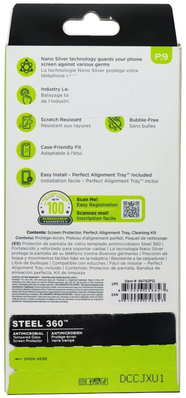 Alt view image 2 of 2 - PureGear Steel 360 Screen Protector for Samsung Galaxy S24 Ultra