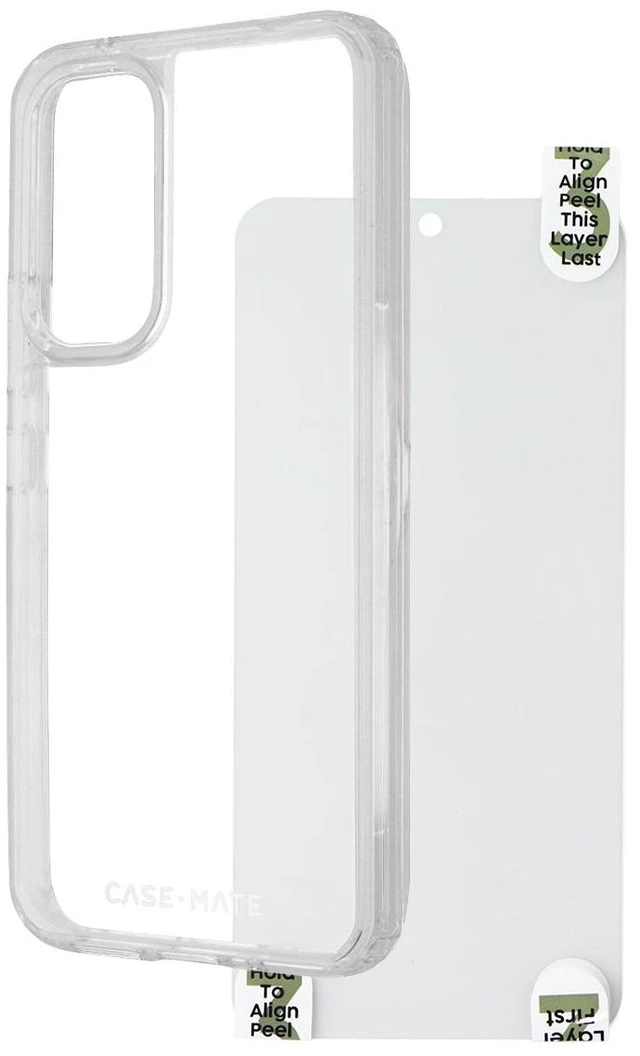 Main image of Case-Mate Protection Pack Case and Screen Protector for Galaxy A54 (5G) - Clear