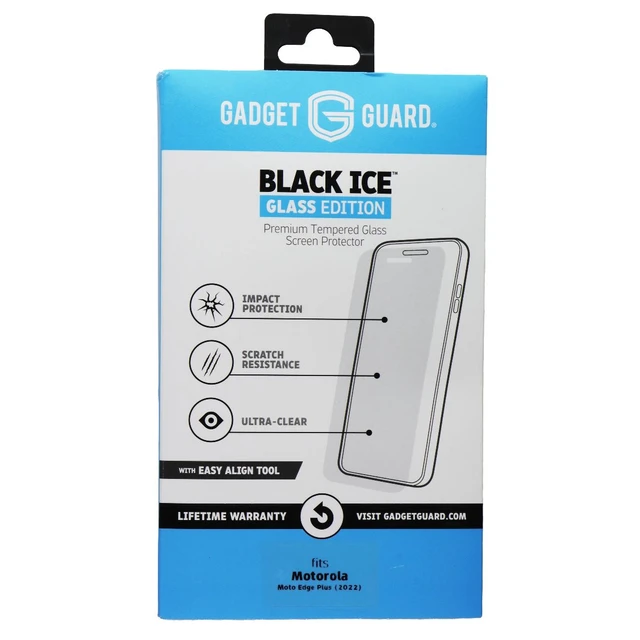 Main image of Gadget Guard Black Ice Glass Screen Protector for Motorola Moto Edge Plus (2022)