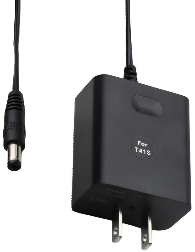 Main image of Yealink (5V/1.2A) AC Adapter Wall Charger Power Supply - Black YLPS051200C1-US