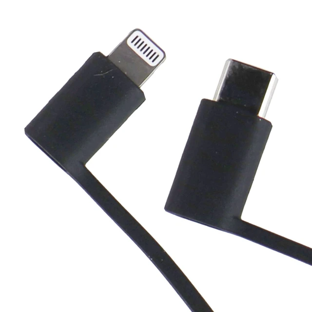 Alt view image 3 of 4 - Quikcell 6FT USB-A to Micro USB, USB-C & Lightning 8-Pin Charging Cable - Black