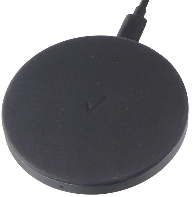 Alt view image 2 of 5 - Verizon (15W) Qi Wireless Charging Pad - Black (WC15WGGLBLK-A)
