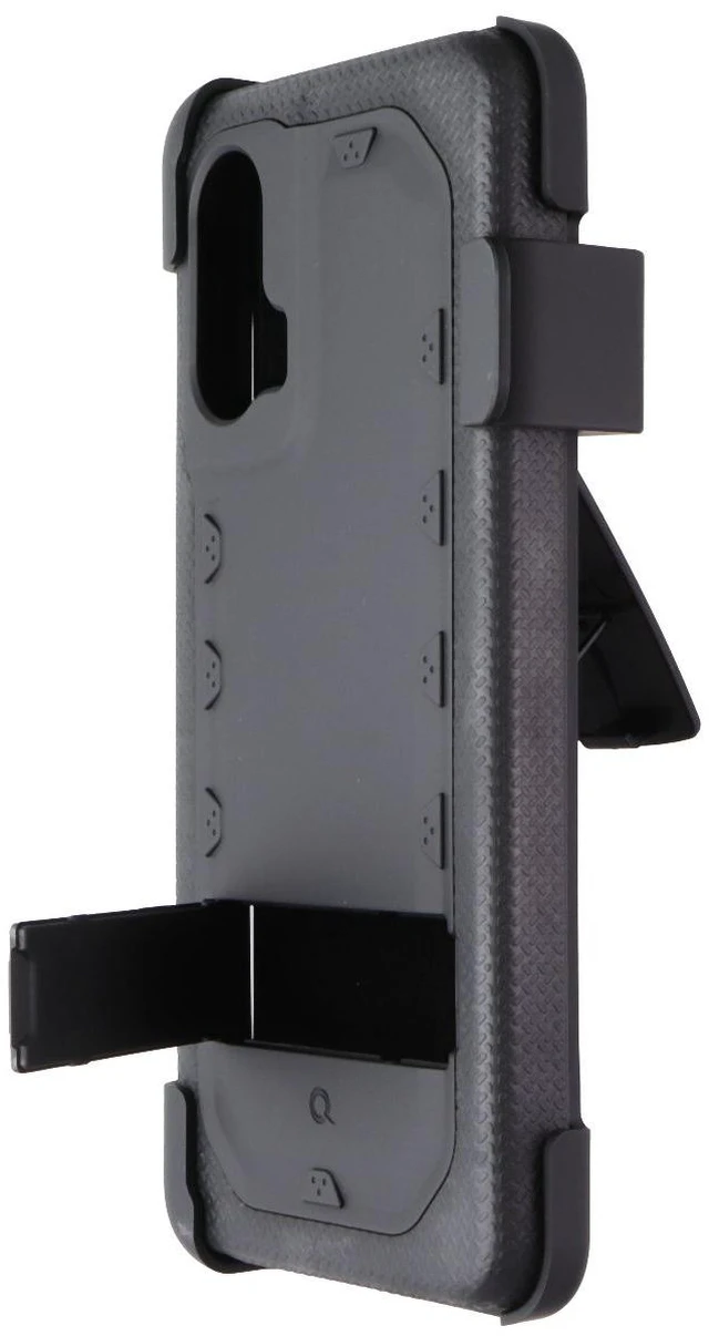 Main image of Quikcell Grand Advocate Case + Holster for Moto G Stylus 5G (2024) - Armor Black