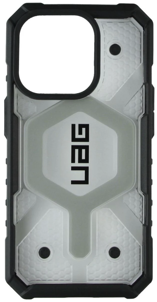 Alt view image 2 of 3 - UAG Pathfinder Series Case for MagSafe for Apple iPhone 15 Pro - Ice / Silver