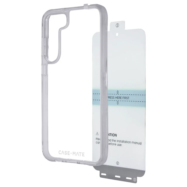 Main image of Case-Mate Protection Pack Case & Screen Protector for Galaxy (S23+) - Clear