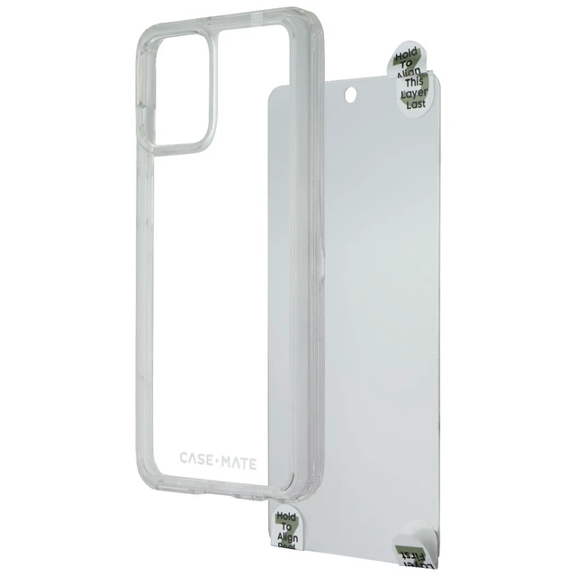 Main image of Case-Mate Protection Pack Case & Screen Protector for Moto G Power 2023 - Clear