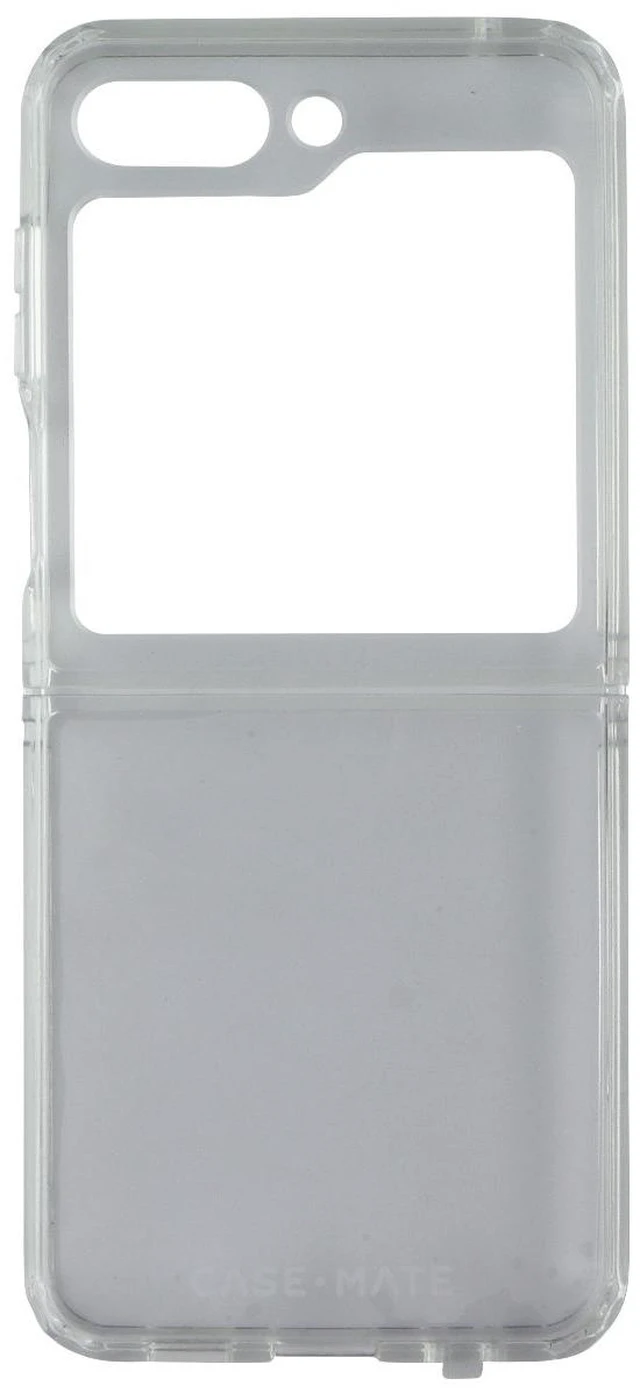 Alt view image 2 of 3 - Case-Mate Tough Clear Series Flip Case for Samsung Galaxy Z Flip6 - Clear