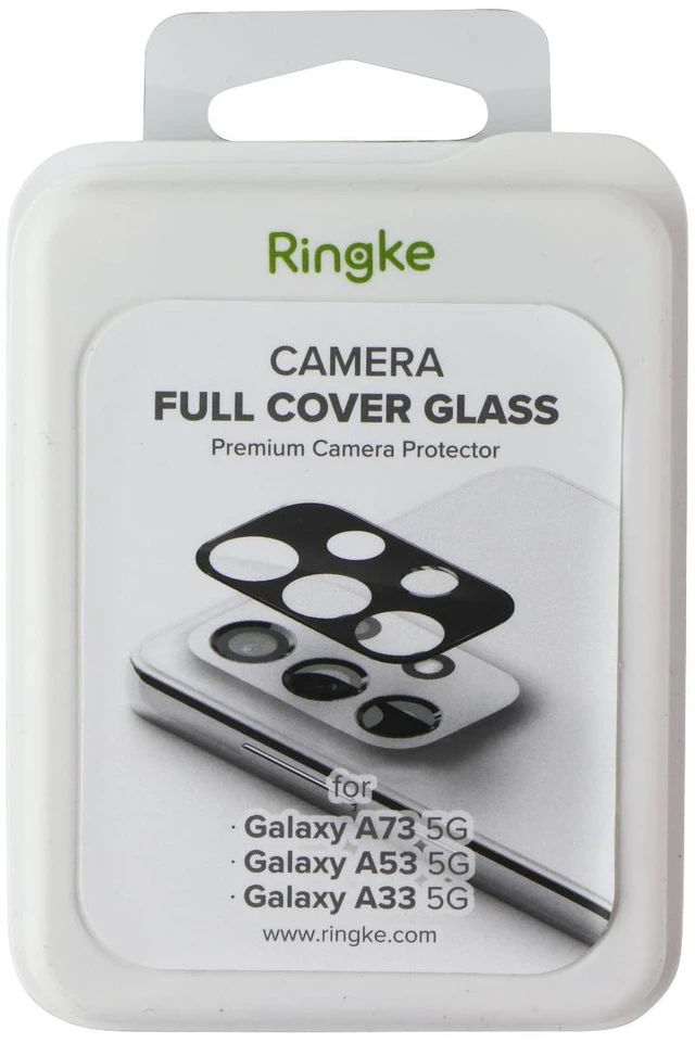 Main image of Ringke Camera Full Cover Glass for Samsung Galaxy A73 5G/A53 5G/A33 5G (3 Pack)