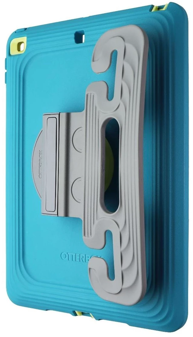 Main image of OtterBox Trusty Tablet Case for Apple iPad 9th/8th/7th Gen - YOYO (Teal/Yellow)